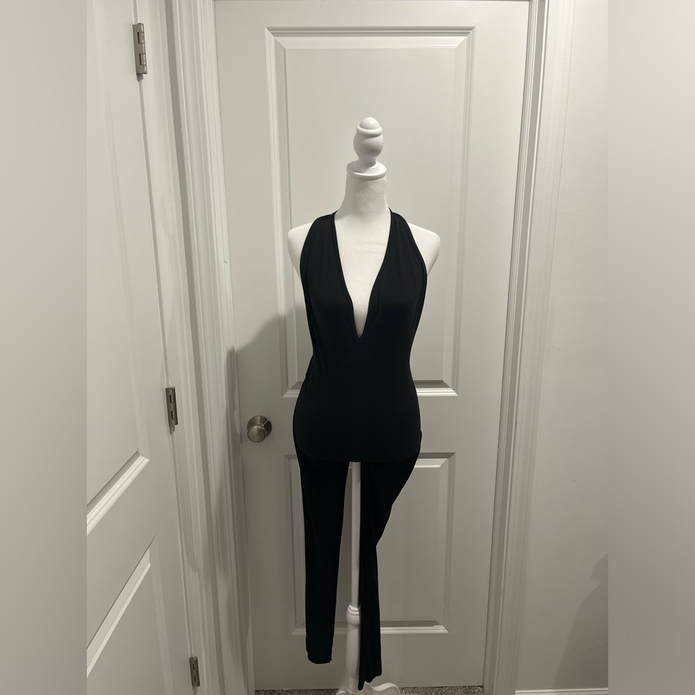 Sleeveless Halter Jumpsuit